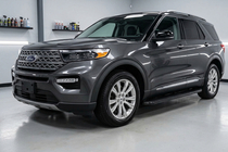 Ford Explorer 2019– Bočné prahy Tayga Black (2 ks, hliník) fotografia 1