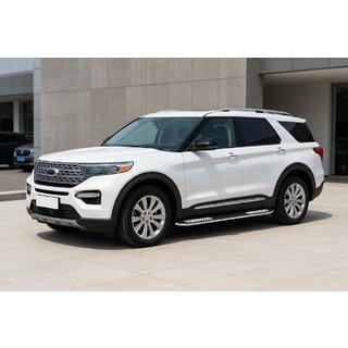 Bočné nášľapy Tayga V2 (2 ks, hliník) Ford Explorer 2019– fotografia 1