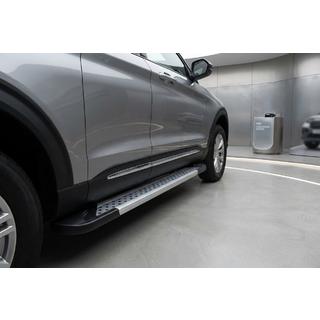 Bočné nášľapy Vision New Grey (2 ks, hliník) Ford Explorer 2019– fotografia 1
