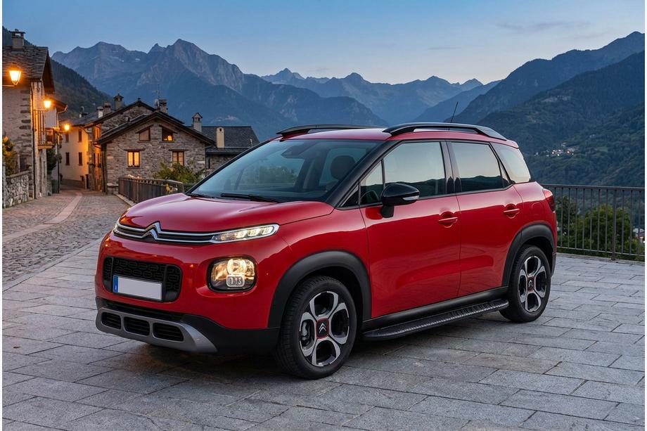 Citroen C-3 Aircross 2017–2024 Bočné nášľapy Bosphorus Black (2 ks, hliník) Image