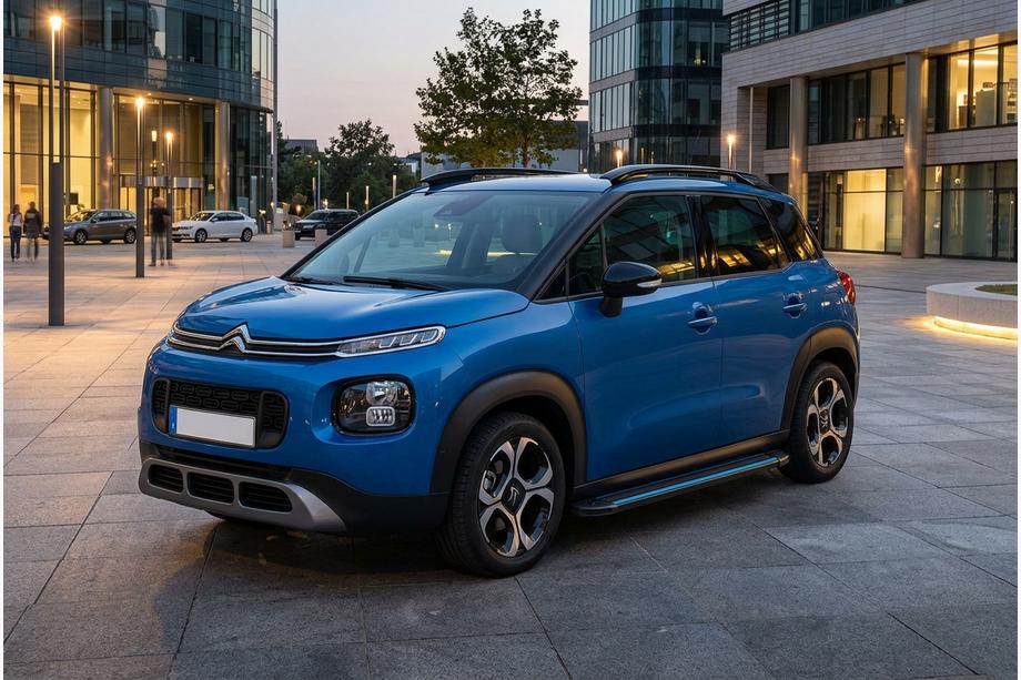 Citroen C-3 Aircross 2017–2024 Bočné nášľapy Maya Blue (2 ks, hliník) Fotografia 1