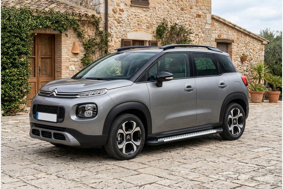 Citroen C-3 Aircross 2017–2024 Bočné nášľapy Allmond Grey (2 ks, hliník) Image