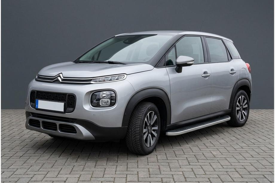 Citroen C-3 Aircross 2017–2024 Bočné prahy Tayga Grey (2 ks, hliník) Fotografia 1