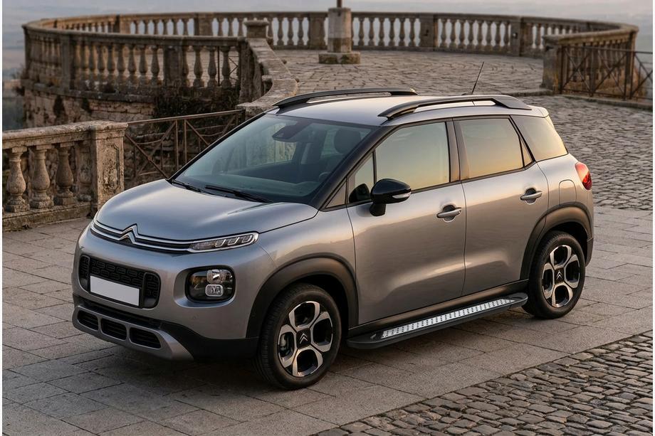 Citroen C-3 Aircross 2017–2024 Bočné nášľapy Vision New Black (2 ks, hliník) Image