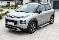 Citroen C-3 Aircross 2017–2024 Bočné nášľapy Vision New Grey (2 ks, hliník) fotografia 1