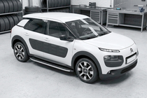 Citroen Cactus 2014–2020 Bočné nášľapy Fullmond (2 ks, hliník) fotografia 1