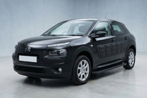 Citroen Cactus 2014–2020 Bočné nášľapy Allmond Black (2 ks, hliník) fotografia 1
