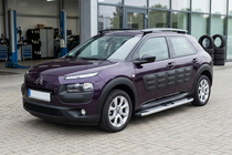 Citroen Cactus 2014–2020 Mevsim Grey bočné nášľapy (2 ks, hliník) fotografia 1