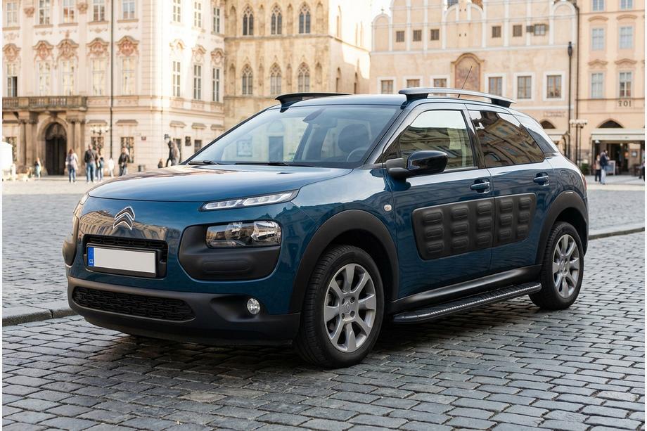Citroen Cactus 2014–2020 Bočné nášľapy Bosphorus Black (2 ks, hliník) Image