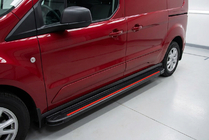 Volkswagen Caddy 2020– Bočné nášľapy Maya Red (2 ks., hliník) fotografia 1