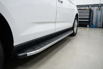 Volkswagen Caddy 2020– Bočné nášľapy Fullmond (2 ks, hliník) fotografia 1