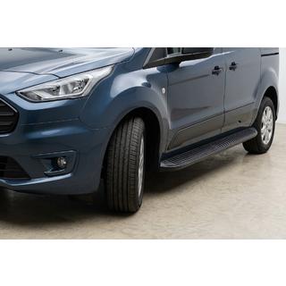 Bočné prahy Tayga Black (2 ks, hliník) fotografia 1