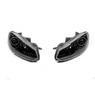 Predné svetlomety Black (2 ks, LED) Volkswagen Golf 6 2008–2014 fotografia 1
