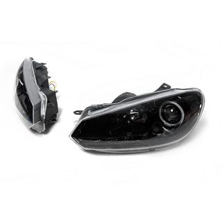 Predné svetlomety Black (2 ks, LED) Volkswagen Golf 6 2008–2014 fotografia 2