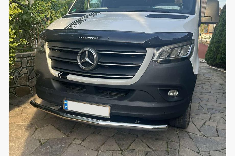 Mercedes Sprinter W907/W910 2018– Predný ochranný rám ST008 (nerez) Image