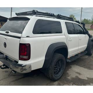 Bočné prahy Dakar V2 s LED (2 ks, kov) fotografia 4