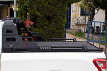 Volkswagen Amarok 2010–2022 Dakar rollbar s LED (pre roletu) fotografia 2