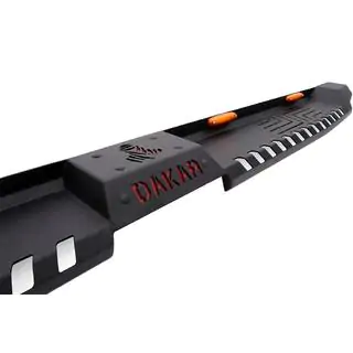 Bočné prahy Dakar V2 s LED (2 ks, kov) fotografia 4