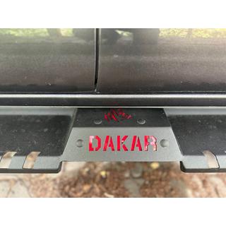 Bočné prahy Dakar V2 s LED (2 ks, kov) Toyota Hilux 2015– fotografia 2