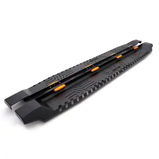 Bočné prahy Dakar V1 s LED (2 ks, kov) fotografia 4