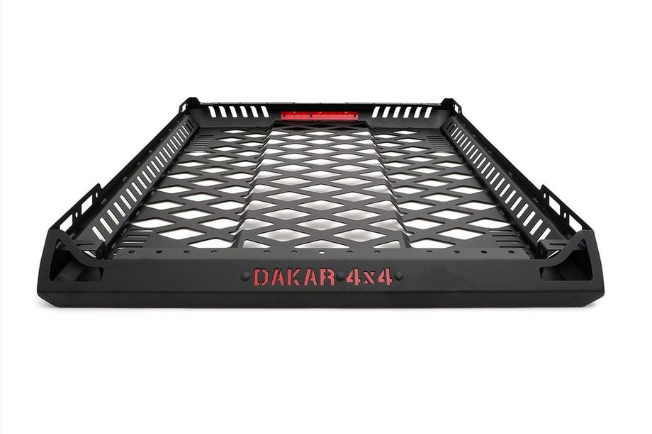 Toyota Hilux 2015– Dakar batožinový kôš na rollbar (100x100 cm) Fotografia 5