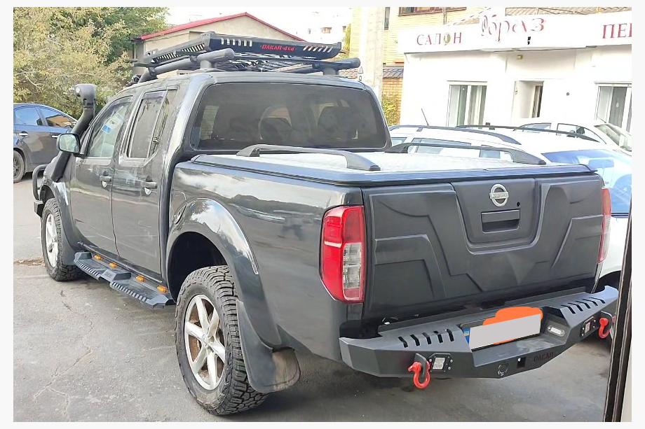 Mitsubishi L200 2006–2015 Košík na rolbar Dakar (100x100 cm) Fotografia 2