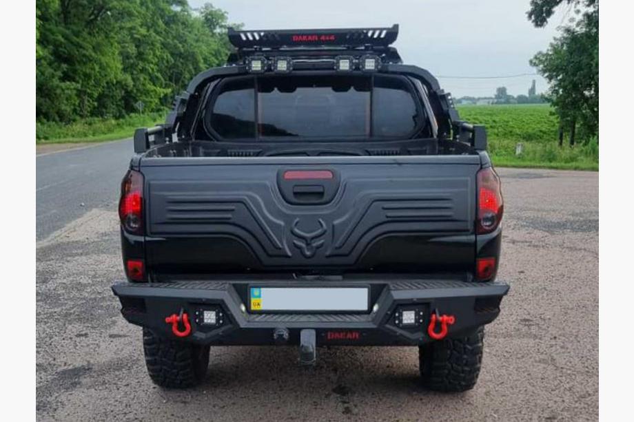 Mitsubishi L200 2006–2015 Košík na rolbar Dakar (100x100 cm) Fotografia 17