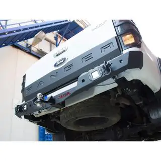 Zosilnený zadný nárazník Dakar V1 Ford Ranger 2011–2022 fotografia 3