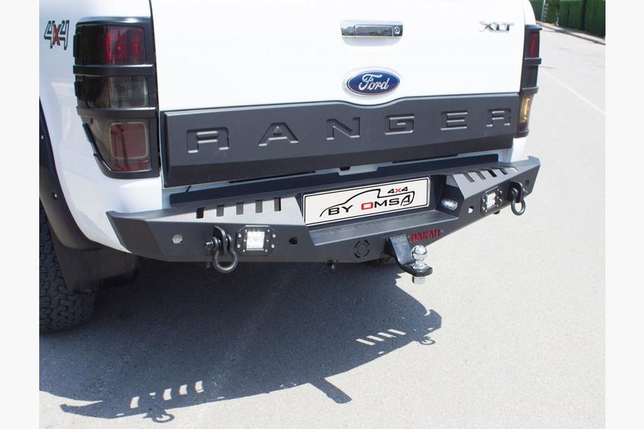 Ford Ranger 2011–2022 Zosilnený zadný nárazník Dakar V1 Fotografia 1