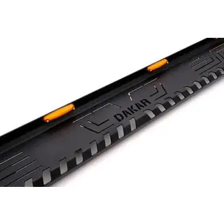 Dakar V1 bočné nášľapy s LED (2 ks, kov) fotografia 4
