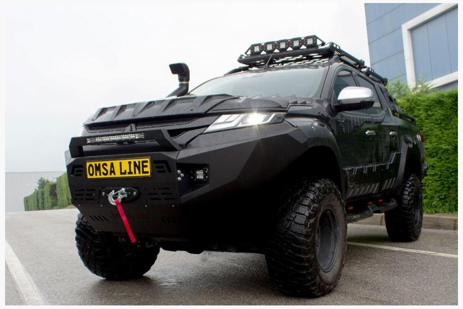 Mitsubishi L200 2015–2024 Predný nárazník s ochranou motora Dakar (2019+) Image