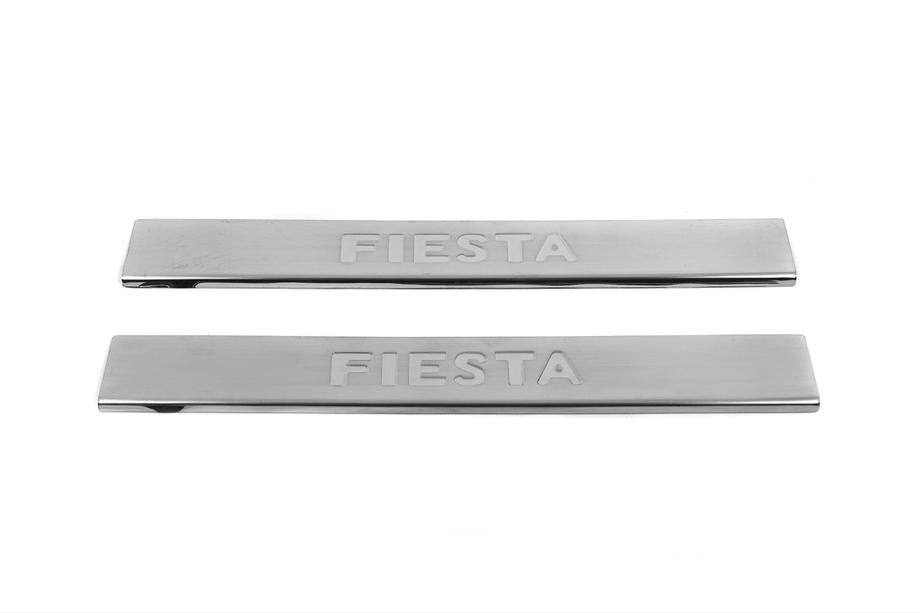 Ford Fiesta 2008–2017 Výpredaj! Nástupné lišty (Carmos, 2 ks, nerez.) Image