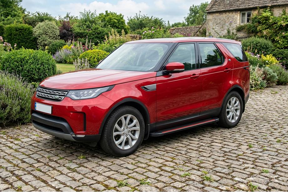 Land Rover Discovery V 2017– Bočné nášľapy Maya Red (2 ks., hliník) Image