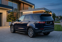 Land Rover Discovery V 2017– Bočné nášľapy Bosphorus Grey (2 ks, hliník) fotografia 1