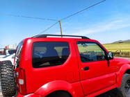 Suzuki Jimny 1998–2018 Strešné lyžiny Skyport (čierne) fotografia 1