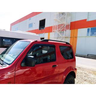 Strešné lyžiny Skyport (čierne) Suzuki Jimny 1998–2018 fotografia 4
