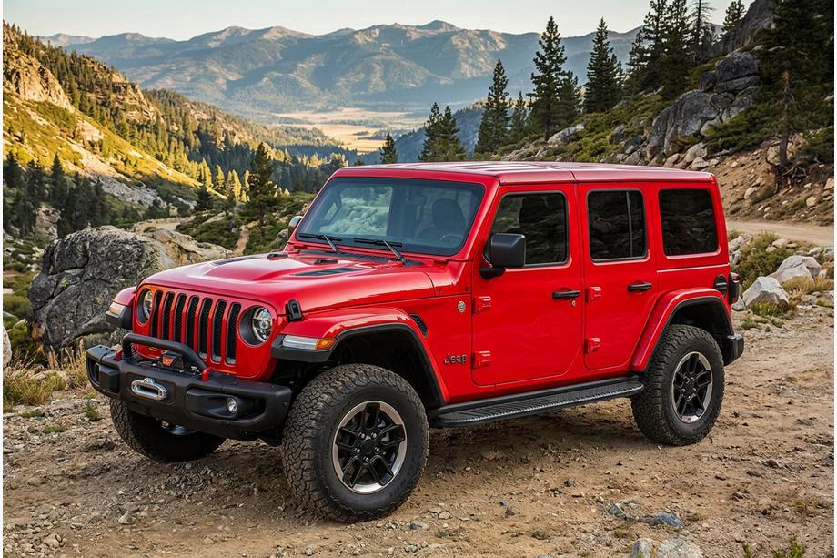 Jeep Wrangler 2018– Bočné nášľapy Bosphorus Black (2 ks, hliník) Image