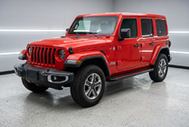 Jeep Wrangler 2018– Bočné nášľapy Maya Red (2 ks., hliník) fotografia 1