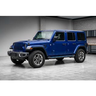 Bočné nášľapy Maya Blue (2 ks, hliník) Jeep Wrangler 2018– fotografia 1