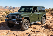 Jeep Wrangler 2018– Bočné nášľapy Maydos V2 (2 ks, hliník) fotografia 1