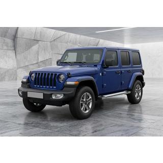 Bočné nášľapy Rainbow (2 ks, hliník) Jeep Wrangler 2018– fotografia 1