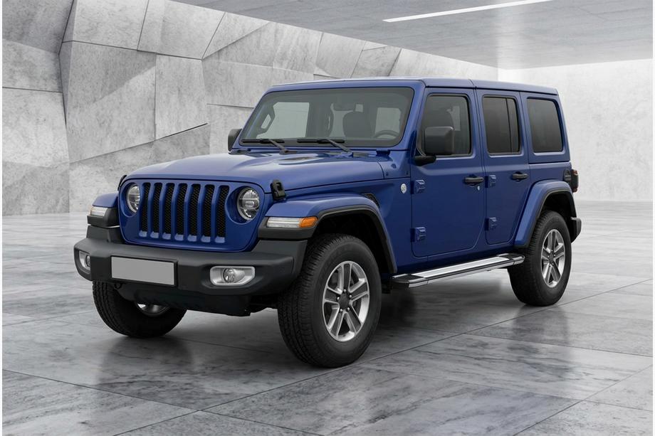 Jeep Wrangler 2018– Bočné nášľapy Rainbow (2 ks, hliník) Image
