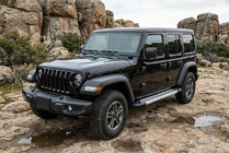 Jeep Wrangler 2018– Bočné nášľapy Vision New Grey (2 ks, hliník) fotografia 1