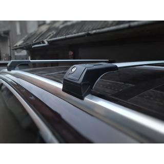Priečniky na integrované strešné lyžiny Skybar (2 ks) Audi Q7 2015–2026 fotografia 1