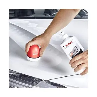 Sonax NanoPro farebná leštenka s voskom, biela, 250 ml fotografia 3