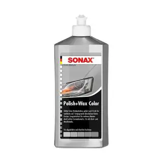 Sonax NanoPro farebná leštenka s voskom sivá 250 ml fotografia 1