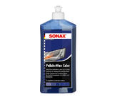 Sonax NanoPro farebná leštenka s voskom modrá 250 ml fotografia 1