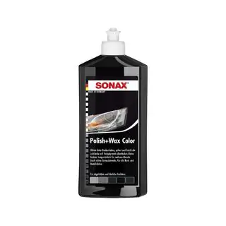 Sonax NanoPro farebná leštenka s voskom čierna 500 ml fotografia 1