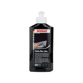 Sonax NanoPro farebná leštenka s voskom, čierna 250 ml fotografia 1