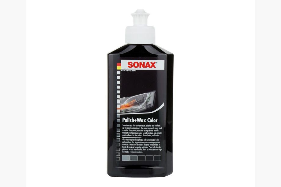 Sonax NanoPro farebná leštenka s voskom, čierna 250 ml Fotografia 1